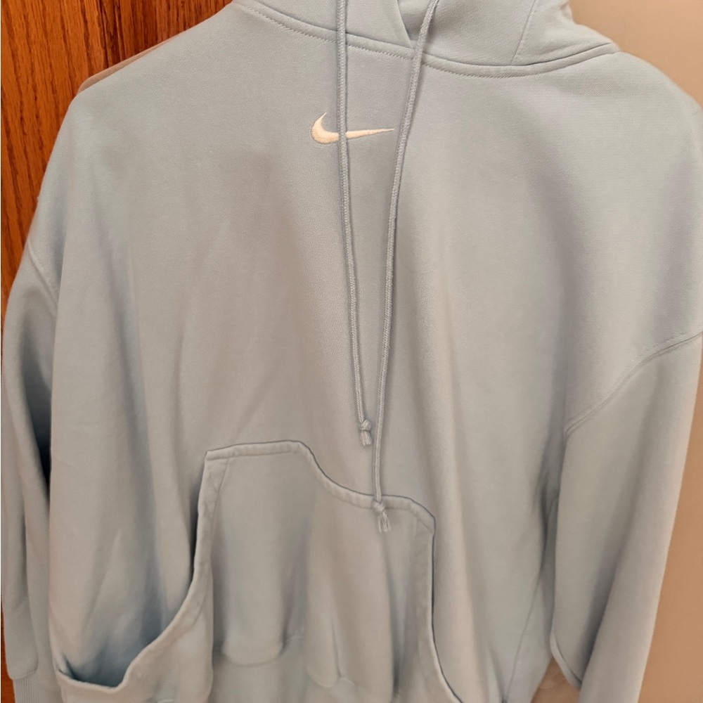 Nike Sky Blue Pullover Hoodie